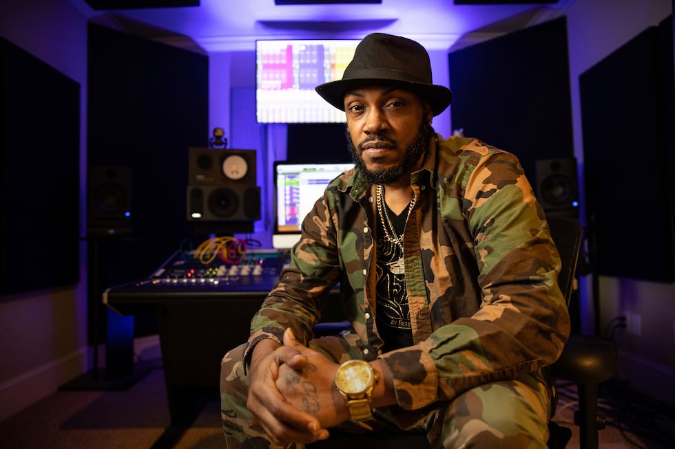 FILE - Rapper Mystikal poses for a portrait in Baton Rouge, La., Jan. 22, 2021. (AP...