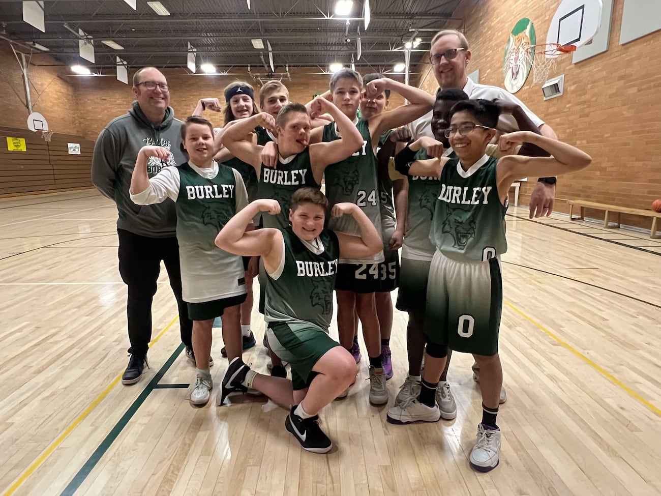 Area teams give Burley basketball player with Down syndrome an