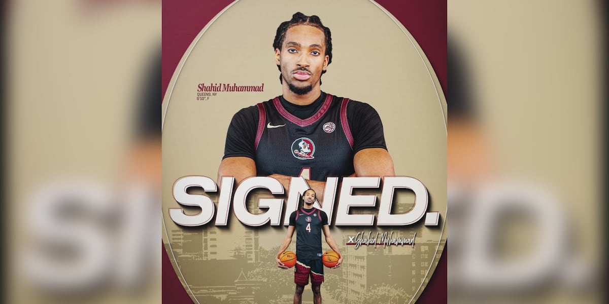 Sahd Muhammad Former CSI basketball standout Shahid Muhammad commits to Florida State