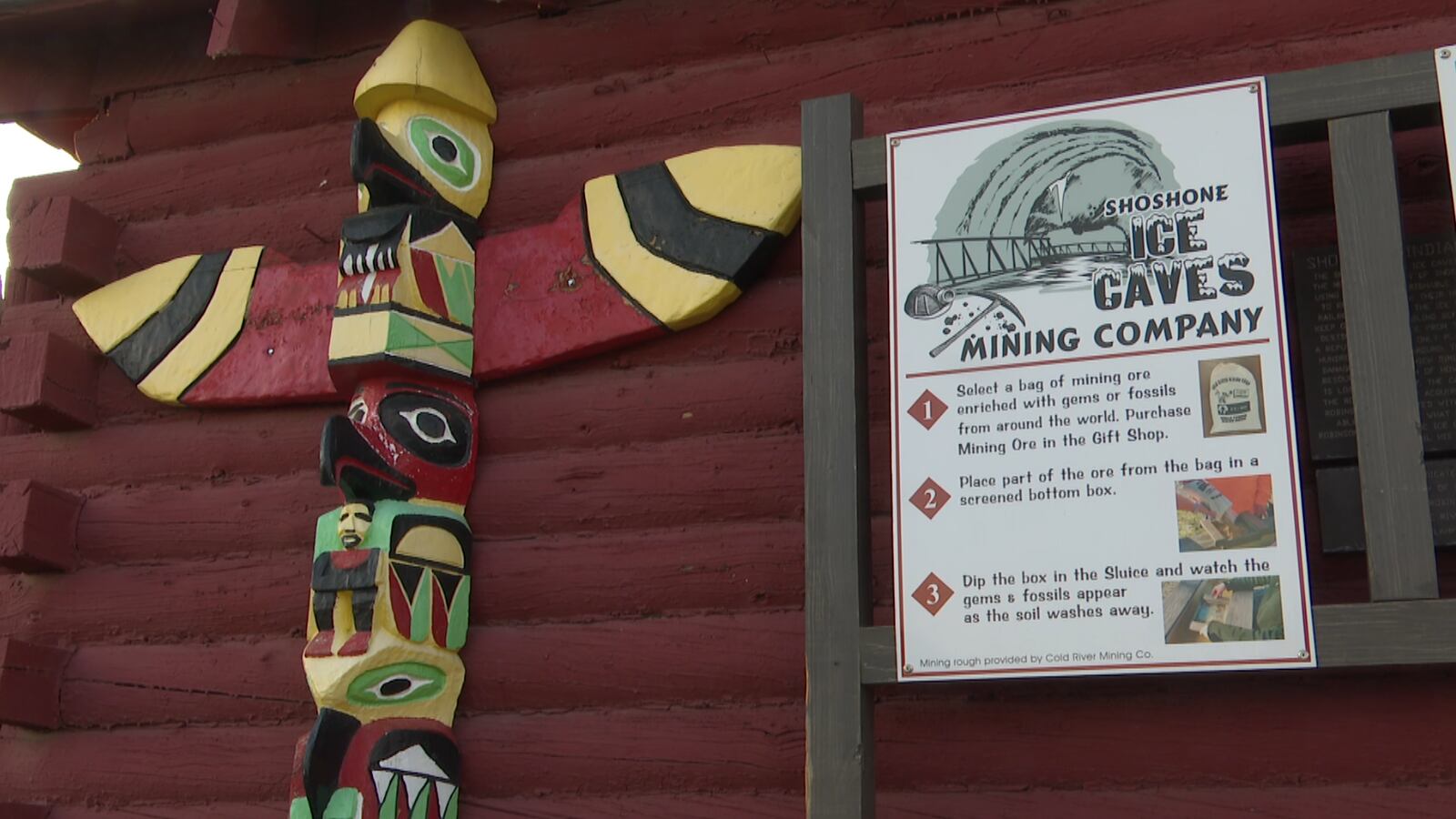 Three people fall of suspension bridge after incident at Shoshone Ice Caves Three people fall of suspension bridge after incident at Shoshone Ice Caves
