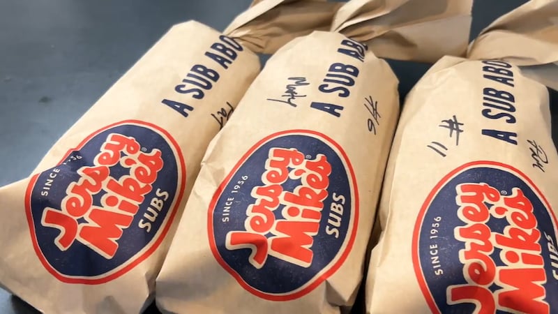 FILE -- Jersey Mike's sandwiches.