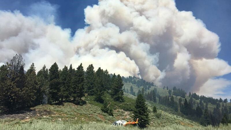 Point Fire Boise Pioneer Fire grows to 4,200 acres, Mile Marker 14 fire 100 percent ...