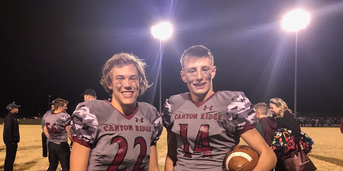 Canyon Ridge football player signs NLI