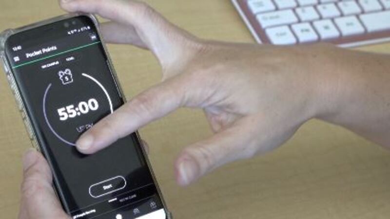 Pocket Point app (KMVT image)