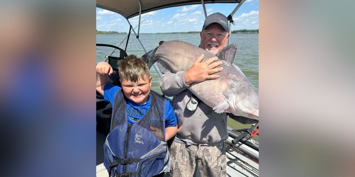 Devin Kidd ‘It was so fun!’ 7-year-old catches 50-pound catfish on Ohio River ...