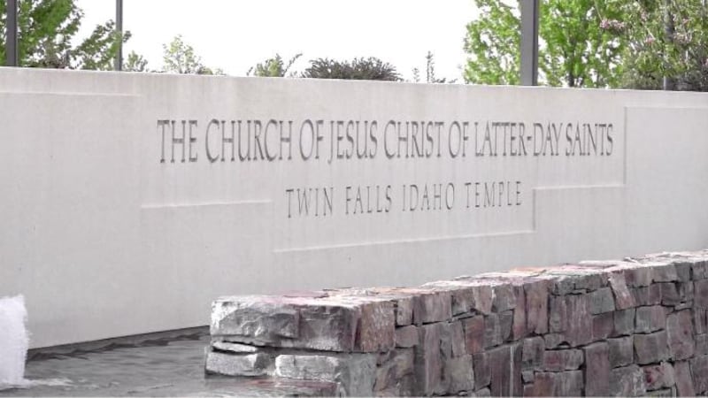 KMVT file image of outside The Church of Jesus Christ of Latter-day Saints temple in Twin...