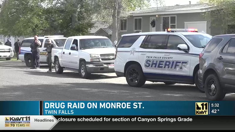 Around 10 a.m. Wednesday, a reported drug raid occurred at Monroe Street and Heyburn Avenue.